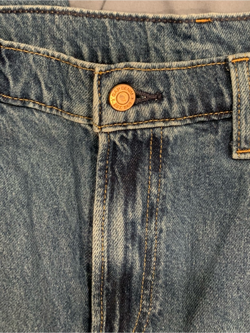 GAP Baggy Jeans - Light Blue Denim - Picture 4 of 4
